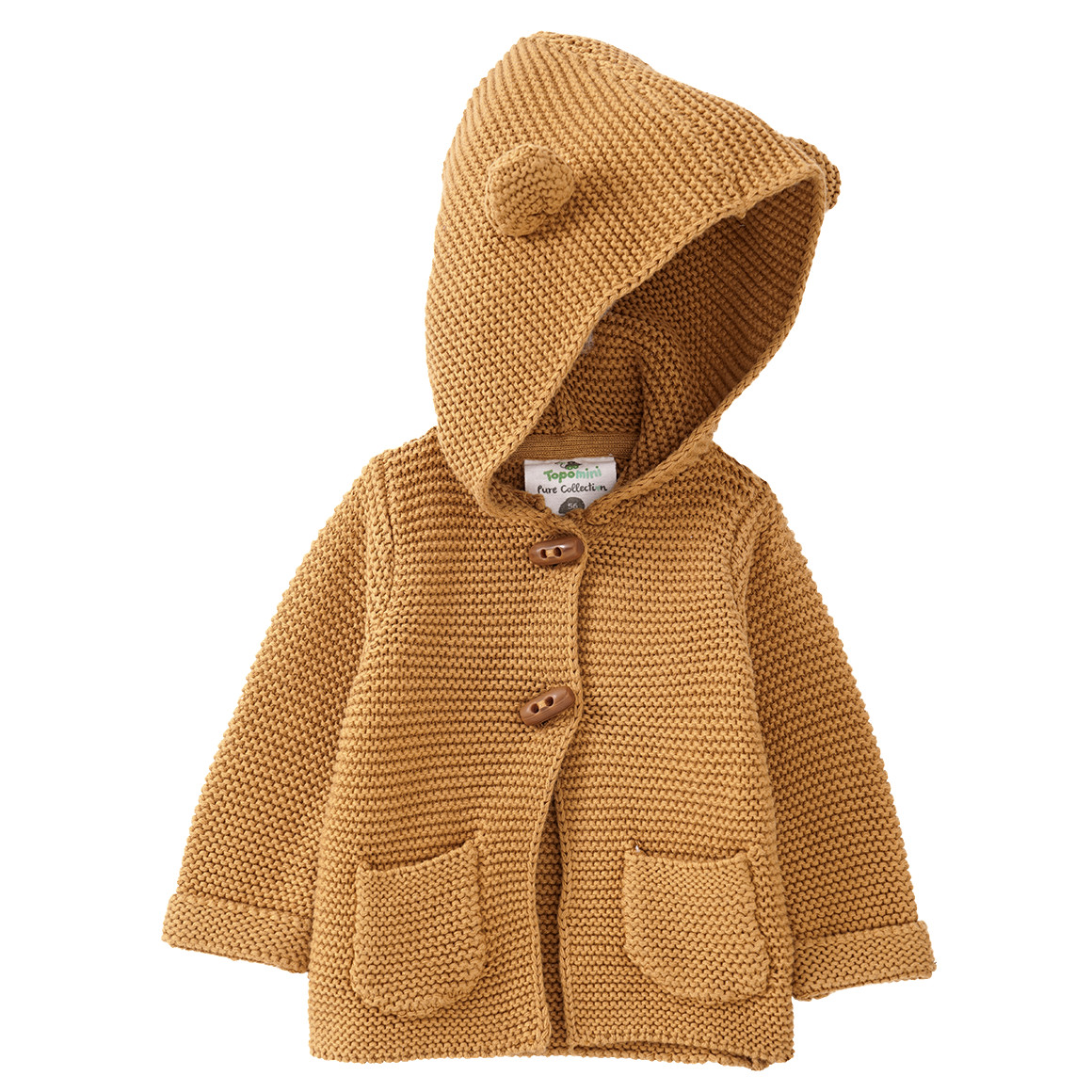 Newborn Strickjacke mit Öhrchen