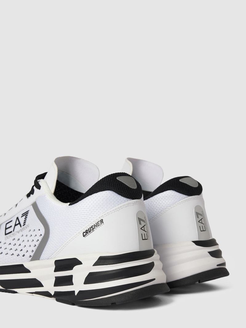 Sneaker mit Kontrast-Details Modell 'CRUSHER DISTANCE' in weiß