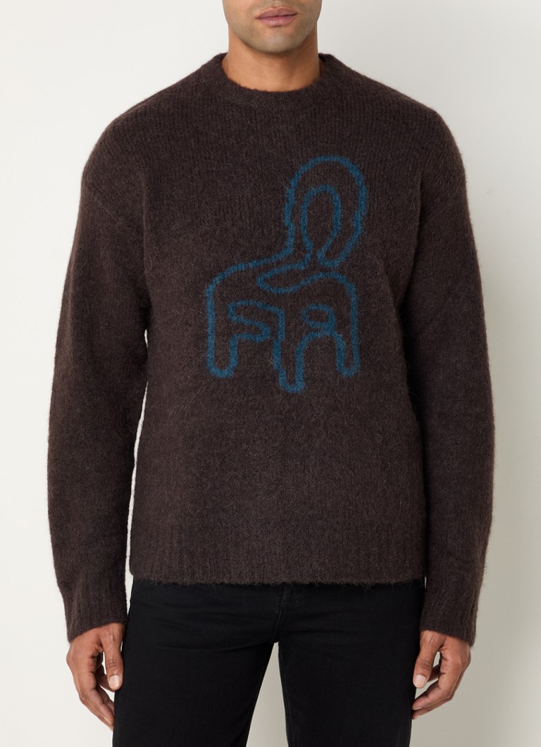 OLAF Chunky knit sweater in alpaca wool blend