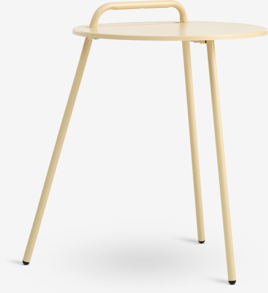 Table d'angle STAE STAE Ø40 jaune clair