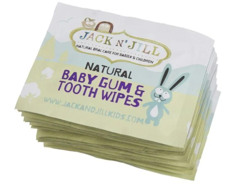Jack'N'Jill Naturlige Baby Tyggegummi Vådservietter 25 stk.