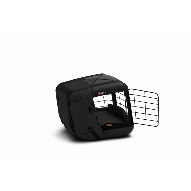 4pets Transportboxen & Gitterboxen 4pets Transportbox Caree black series