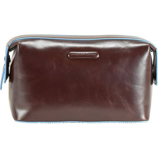 Piquadro Blue Square Kulturbeutel Leder 23 cm