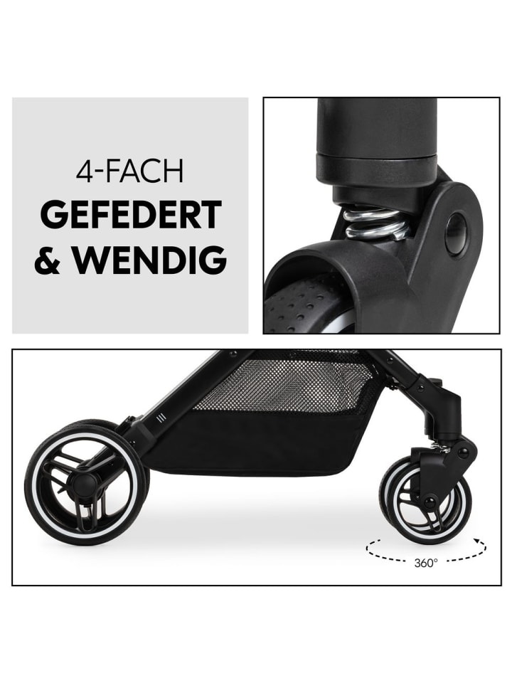 Hauck Reisebuggy & Sportwagen Travel N Care Plus mit in orange,schwarz günstig kaufen onesize