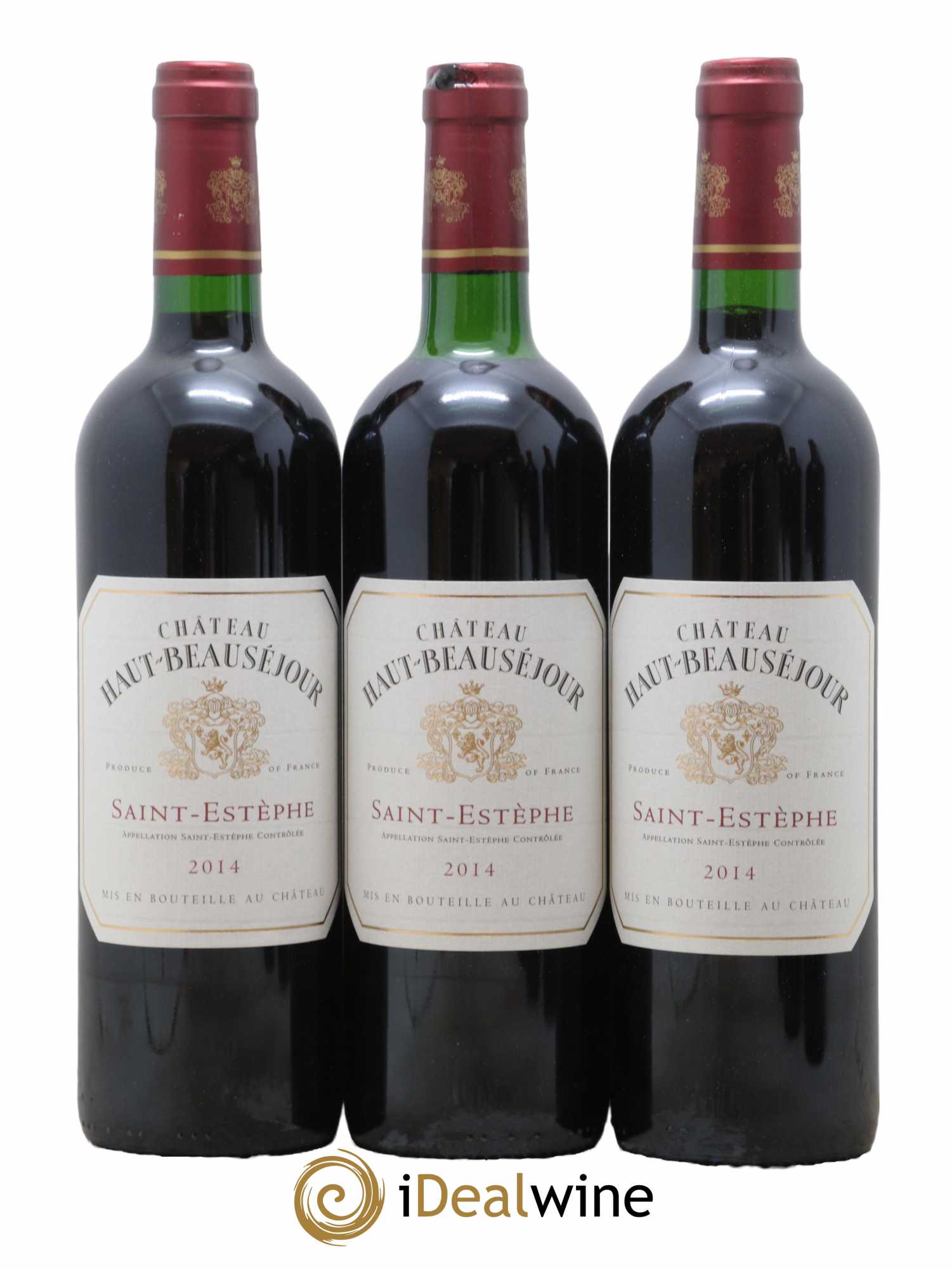Château Haut Beauséjour Cru Bourgeois  2014 - Lot de 6 Bouteilles