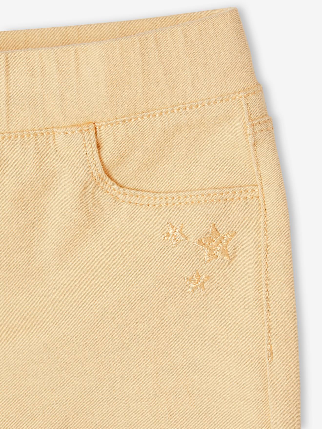Tregging couleur fille caramel