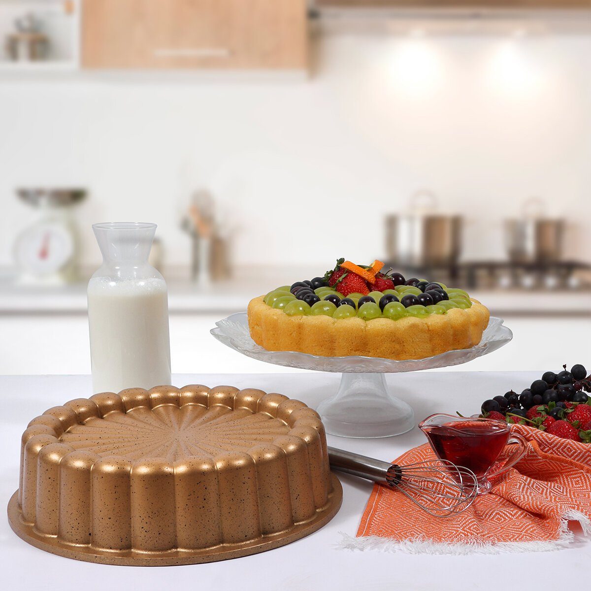 SERENK Backform Serenk Fun Cooking Tarteform Quicheform 28 cm