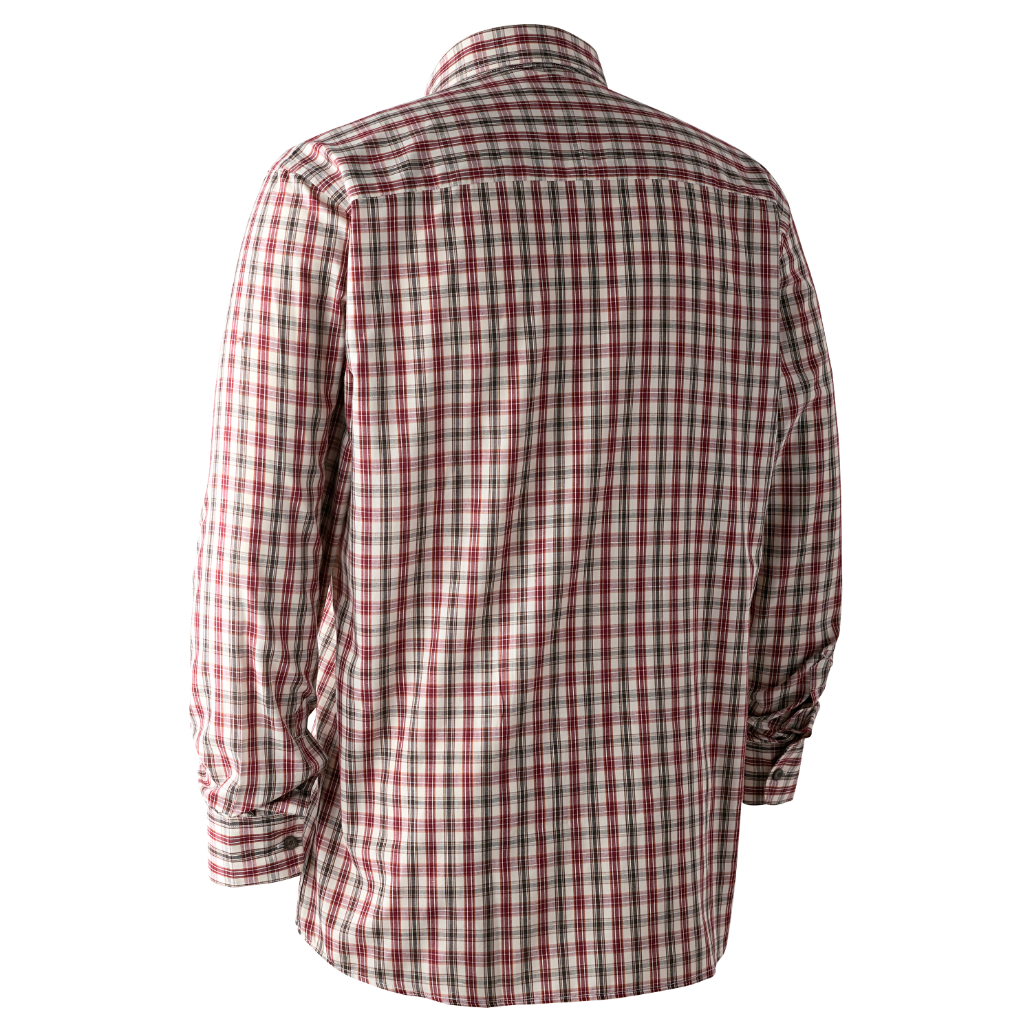 Deerhunter Herren Outdoor-Hemd Marcus (rot/grau)