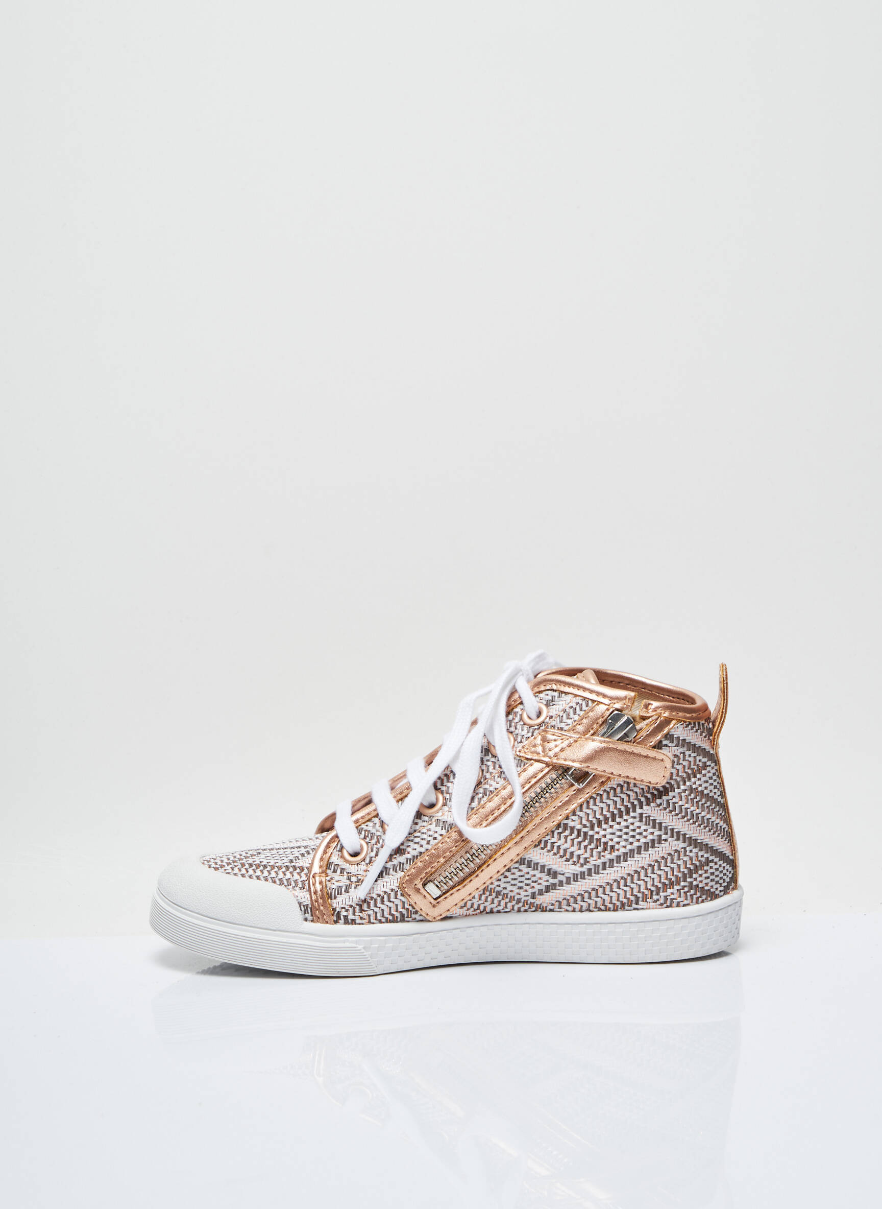 10 Is Baskets Fille couleur gris