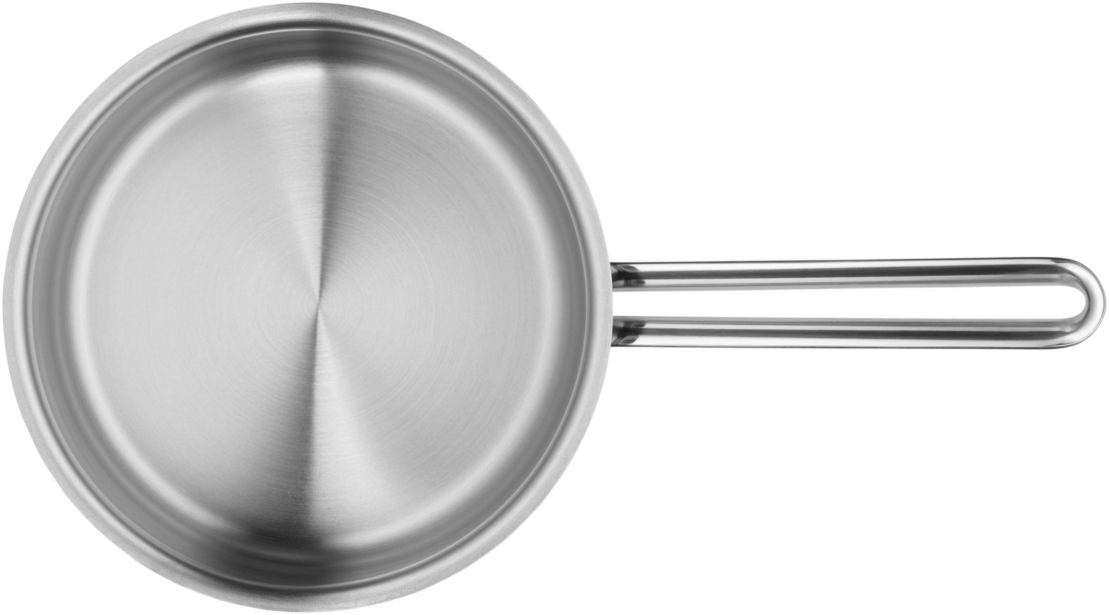 WMF Kasserolle Aparto, Cromargan® Edelstahl rostfrei 18/10 (Aparto Stielkasserolle, 16 cm), poliert, unbeschichtet, induktionsgeeignet