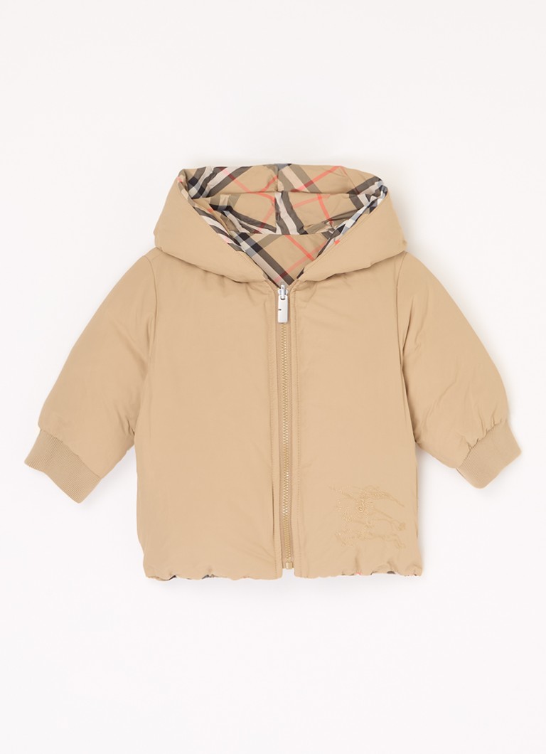 Burberry Axel divpusēja pūkaina jaka ar dūnu pildījumu
