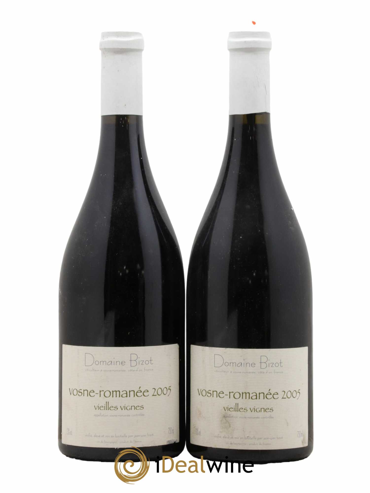 Vosne-Romanée Vieilles Vignes Bizot (Domaine)  2005 - Lot de 2 Bouteilles