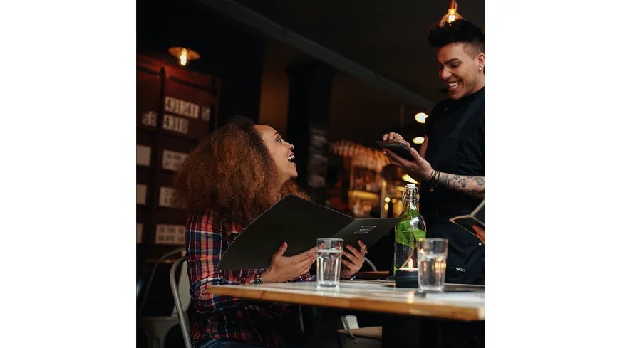 Securit® RIO MENU Karte, Speisekarte  DIN A4, schwarz schwarz