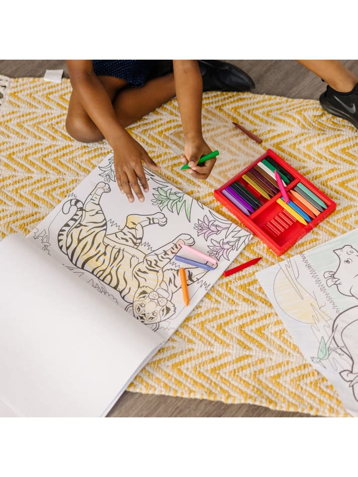 Melissa & Doug Jumbo Malblock– Tiere günstig kaufen onesize