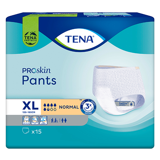TENA PANTS Normal XL bei Inkontinenz  15 St  Binden