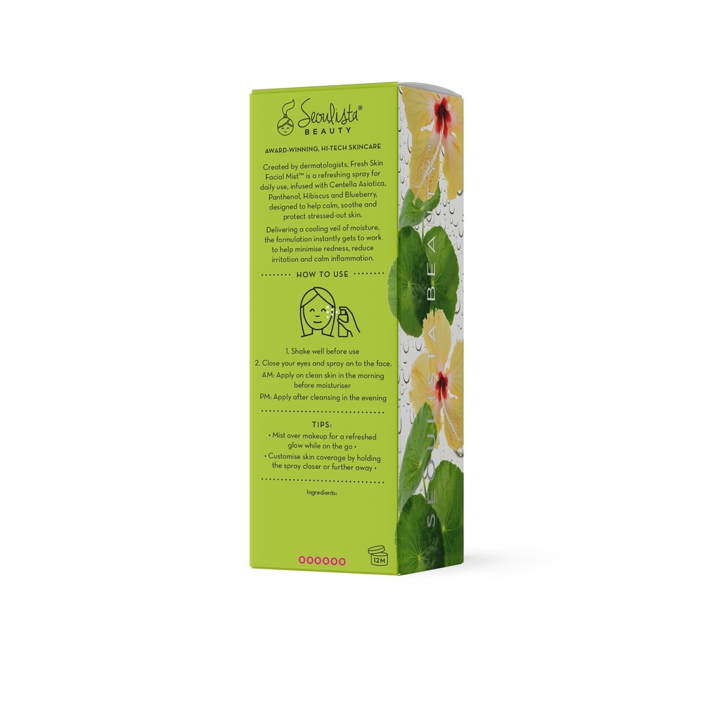 seoulista beauty Seoulista Beauty Fresh Skin Facial Mist50ml Brume visage
