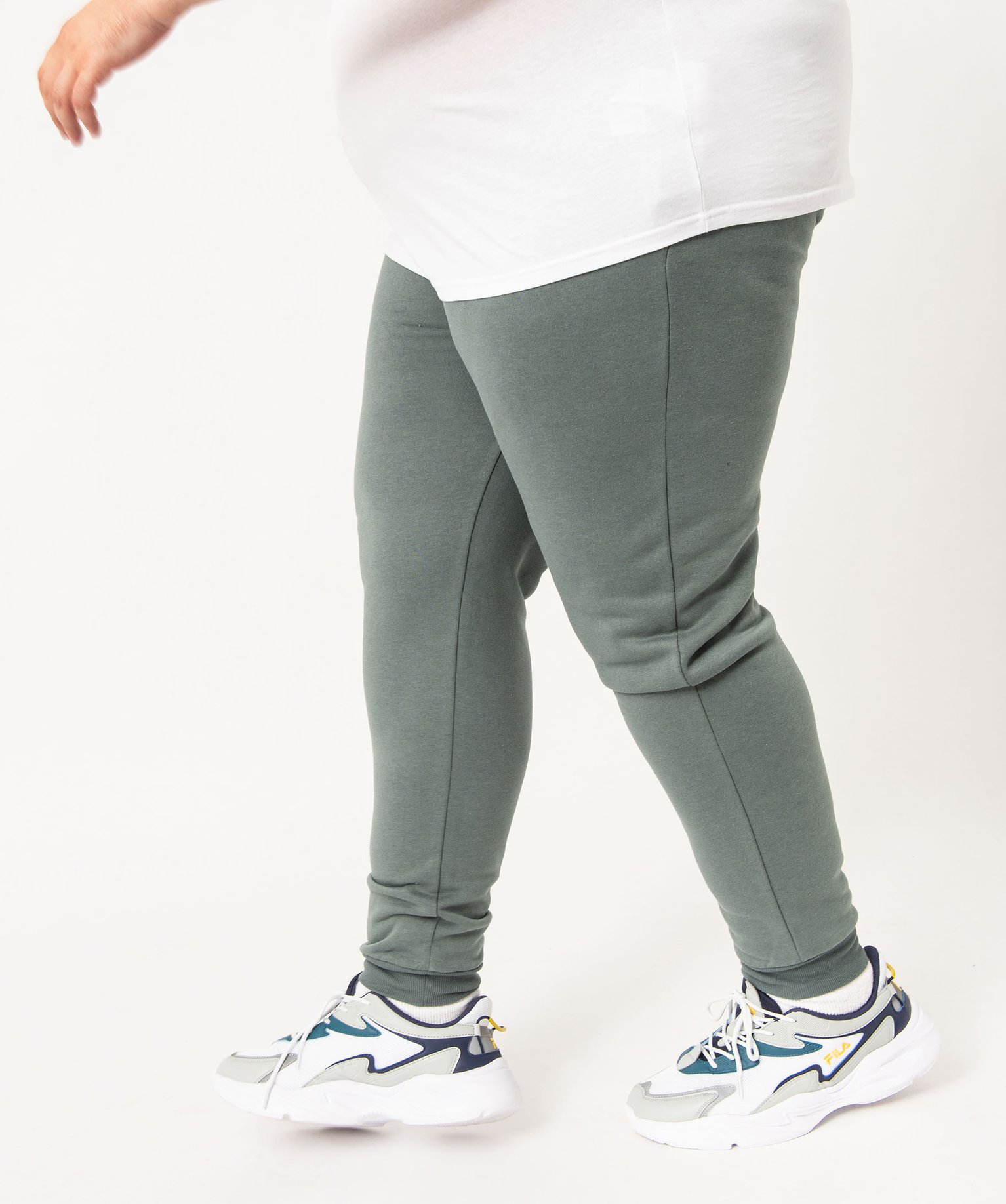 Pantalon de jogging homme molletonné vert | GEMO