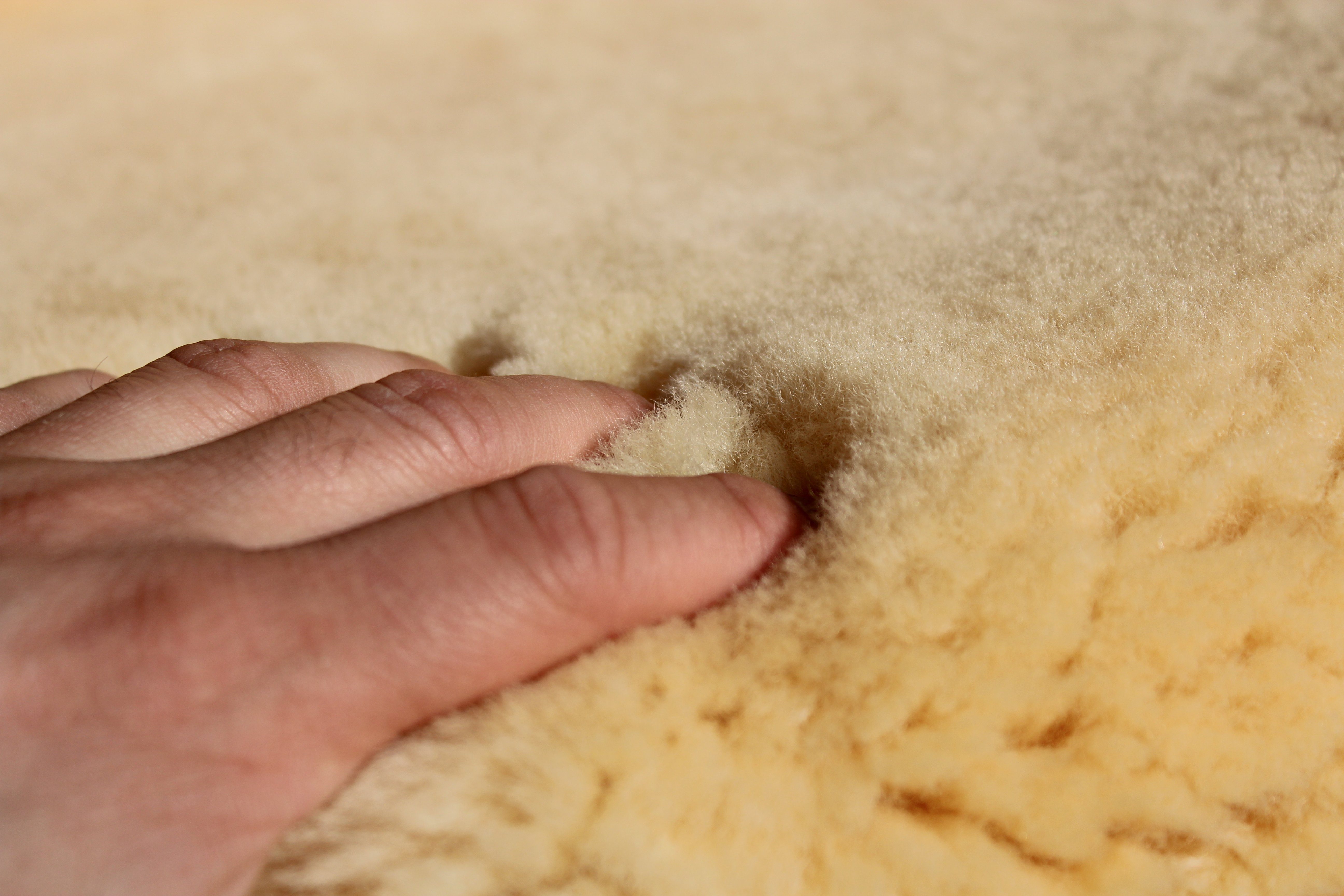 Fellteppich Schaffell medizinisch - ökologisch gegerbt - für Allergiker geeignet, Alpenfell GmbH, fellförmig, Höhe: 30 mm