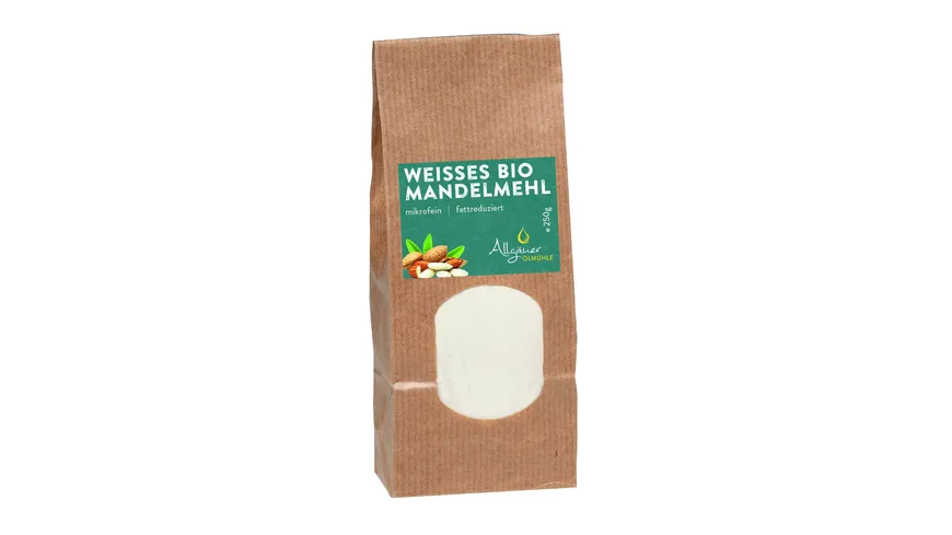 Allgäuer Ölmühle Bio Mandelmehl weiss 250 g