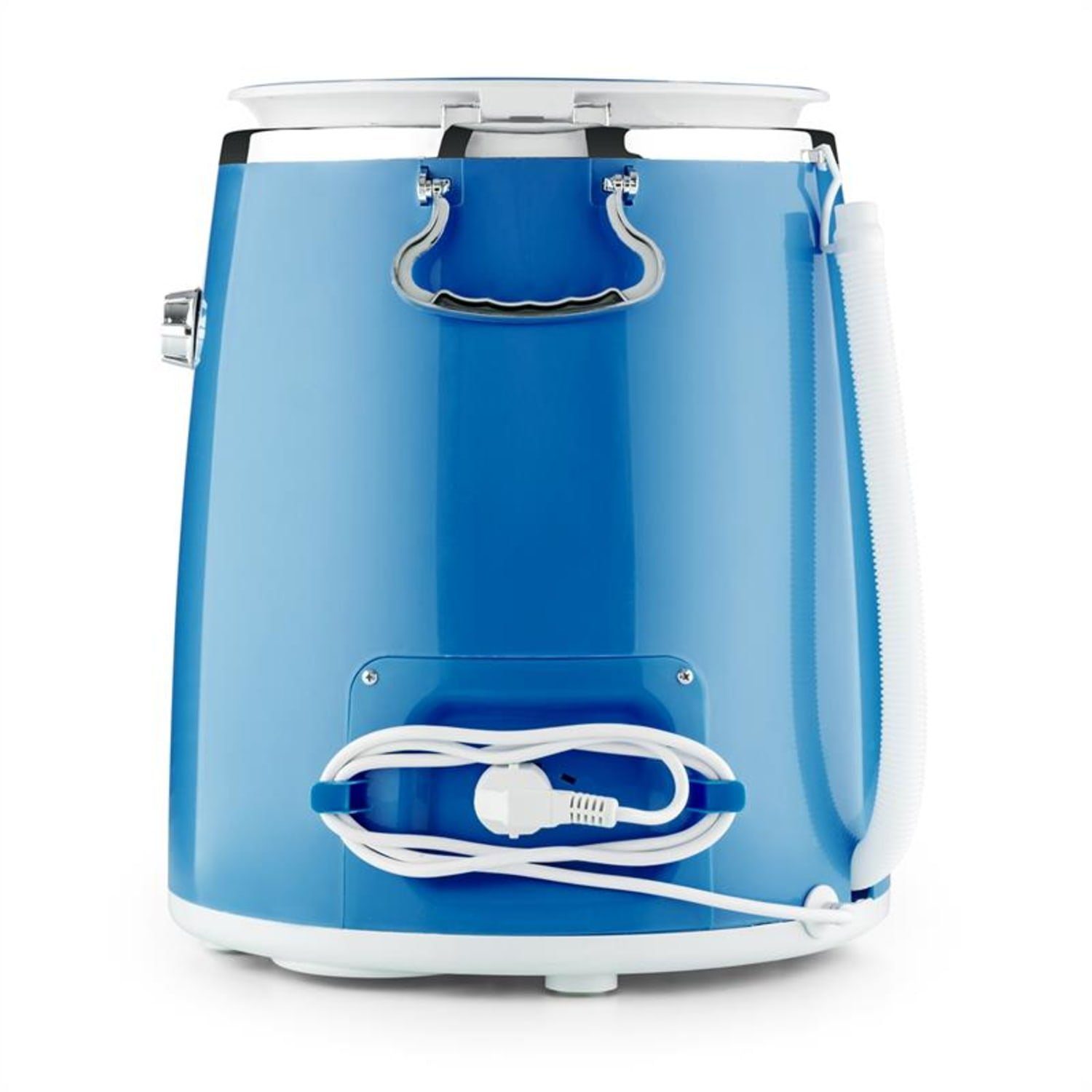 ONECONCEPT Wäscheschleuder Ecowash-Pico Mini-Waschmaschine Schleuderfunktion 3,5 kg 380W blau, 1320 U/min, 3.5 kg