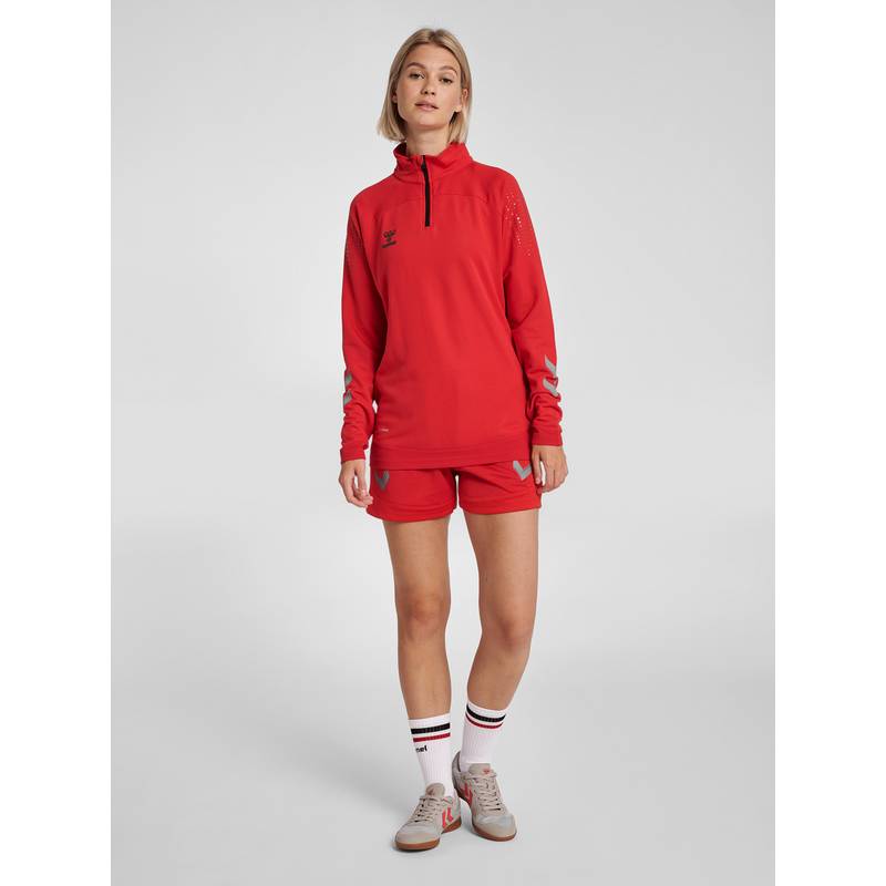 hummel hmlLEAD WOMAN HALF ZIP Sweatshirt Damen