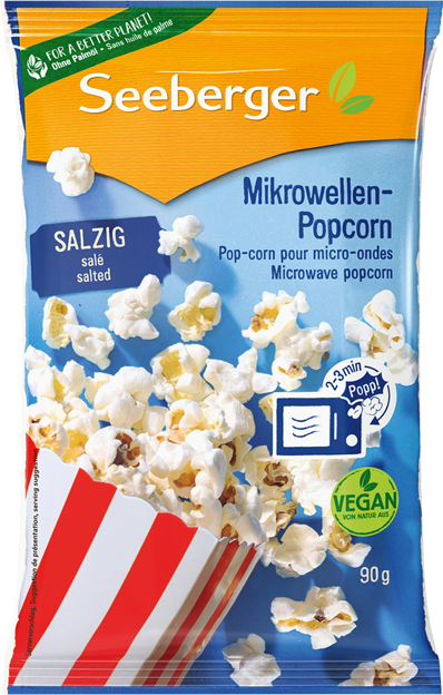 Seeberger Mikrowellen Popcorn salzig