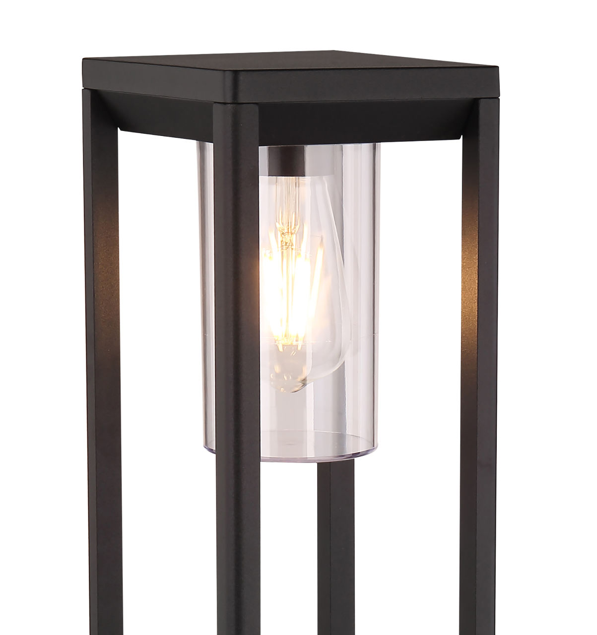 Globo Lighting - CANDELA - Außenleuchte Aluminium Druckguss schwarz matt, 1x E27 LED
