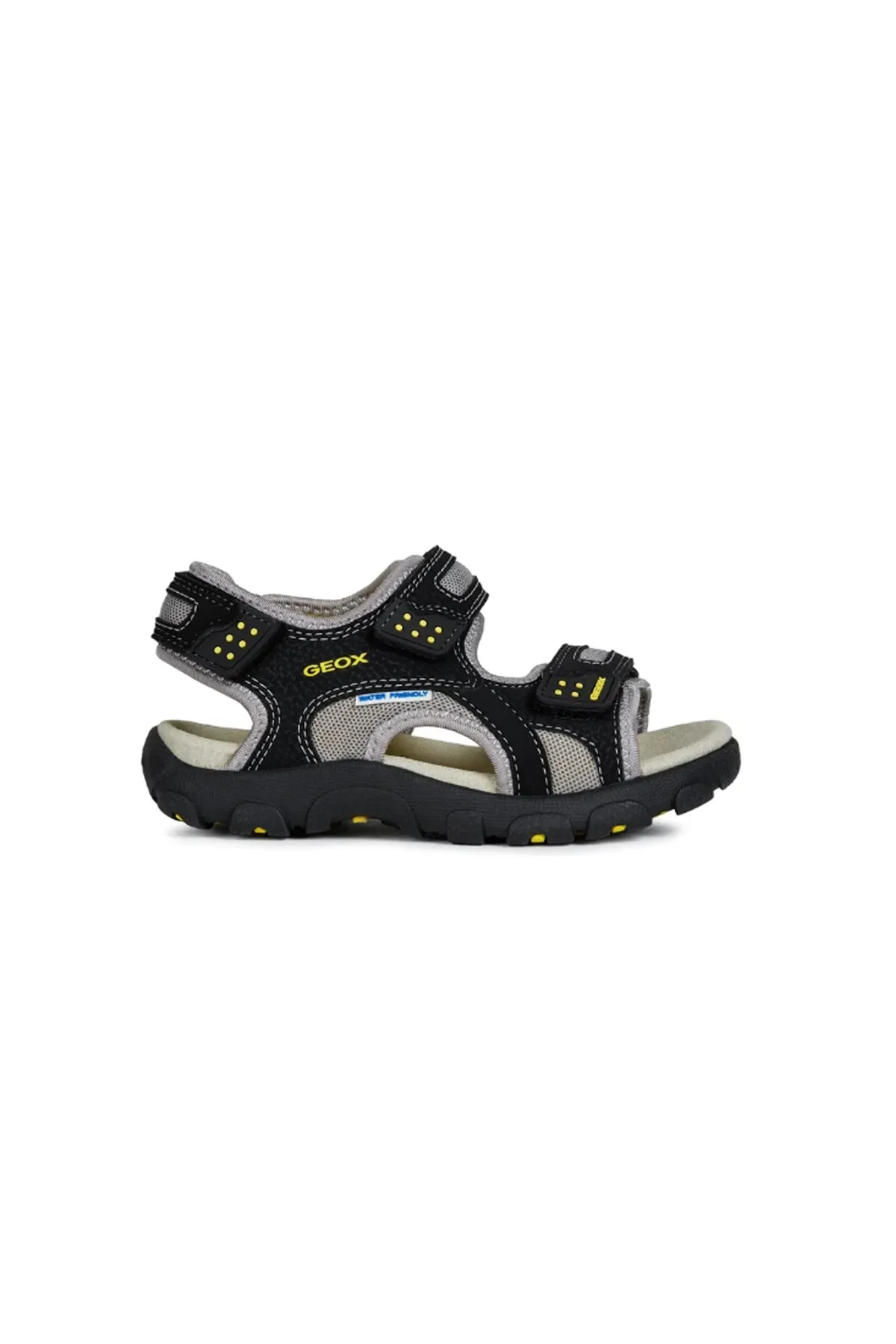 Geox  Sandalen Herren SCHWARZ/GELB