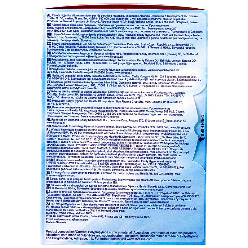 Libresse Libresse 80-pk truseinnlegg Normal