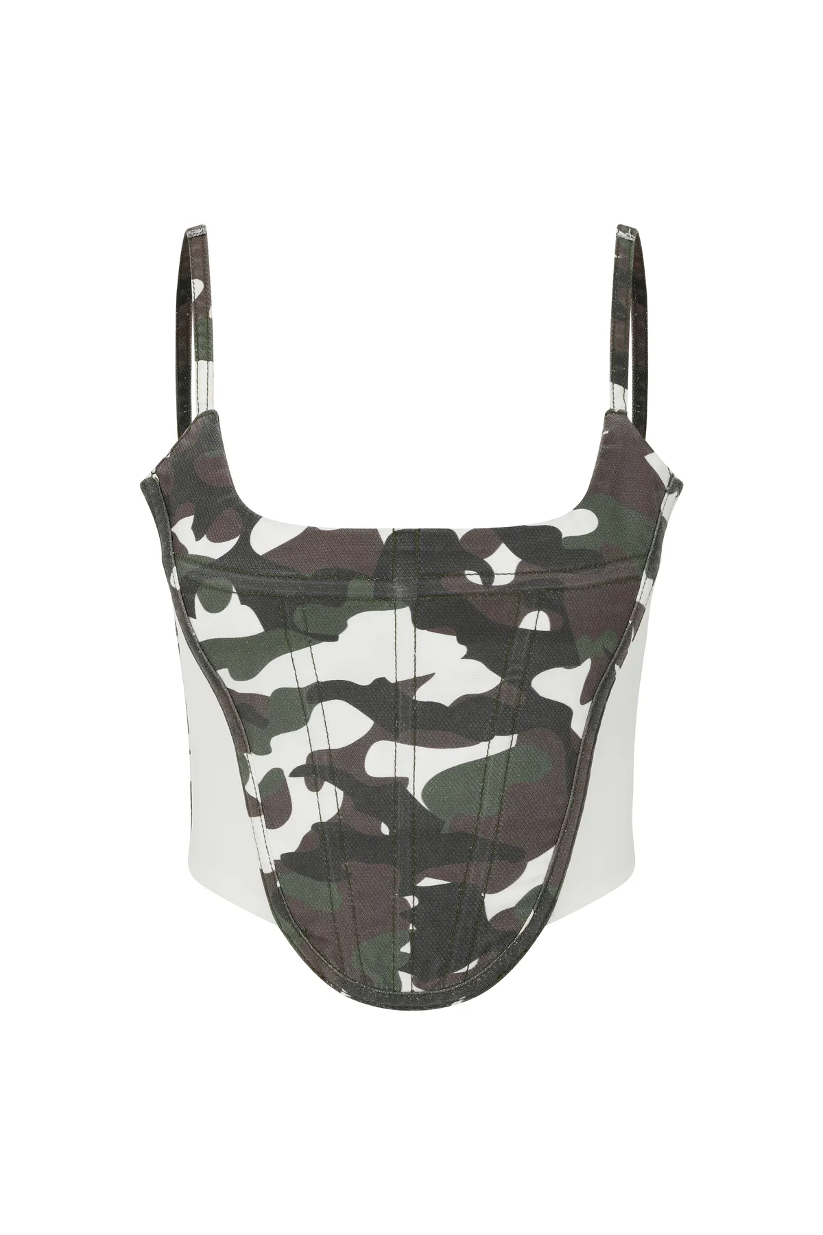 SAGAZA  Bustier - Grau - Unifarben