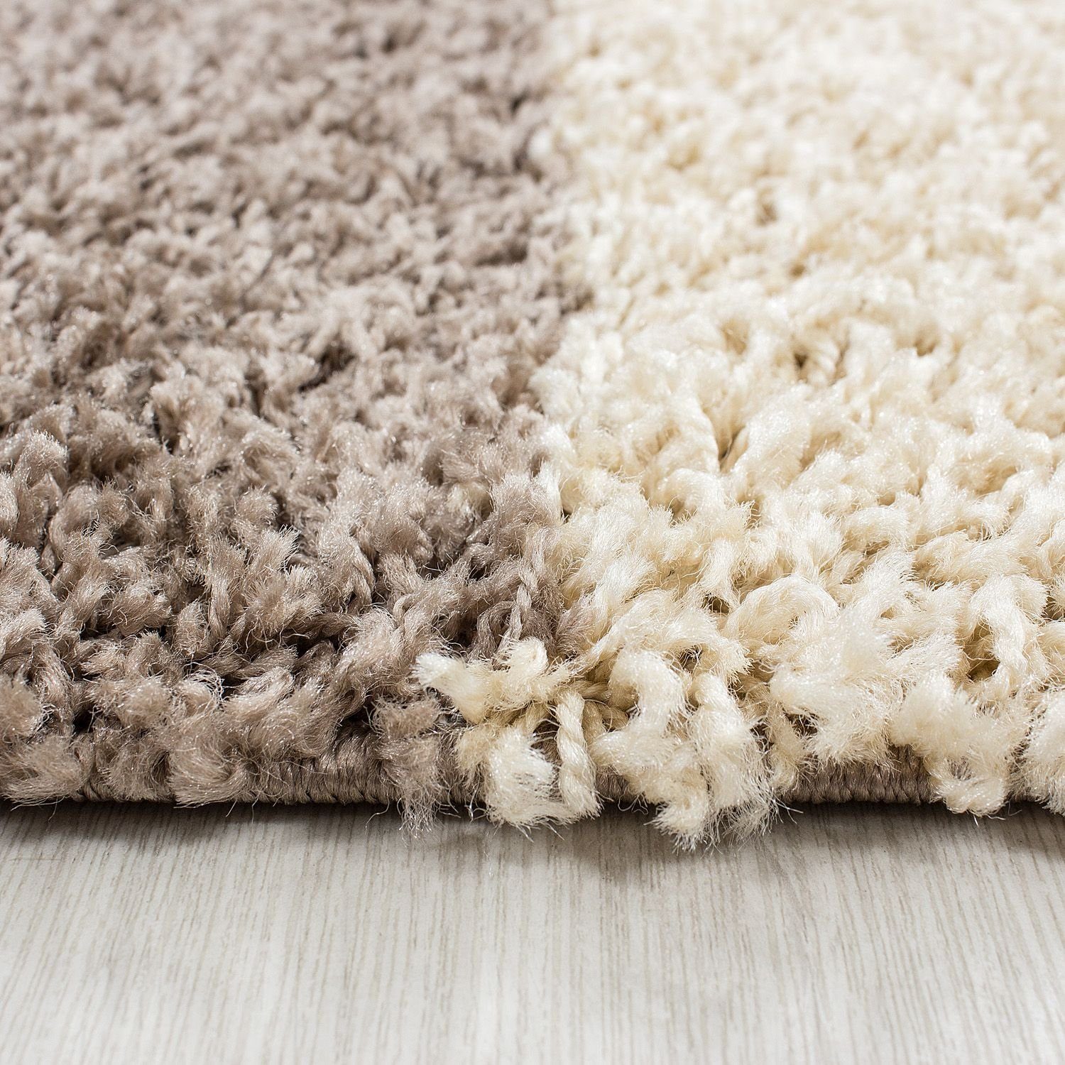 Hochflor-Teppich Shaggy Teppich LIFE MOCCA, SchönesWohnen24