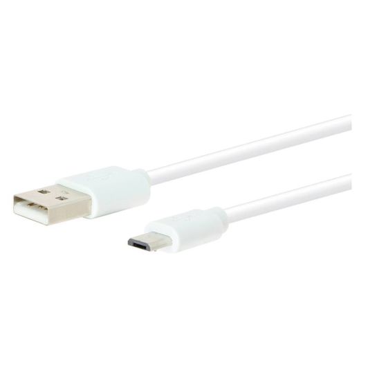 KABEL MICRO USB 2,5M EDENWOOD wit