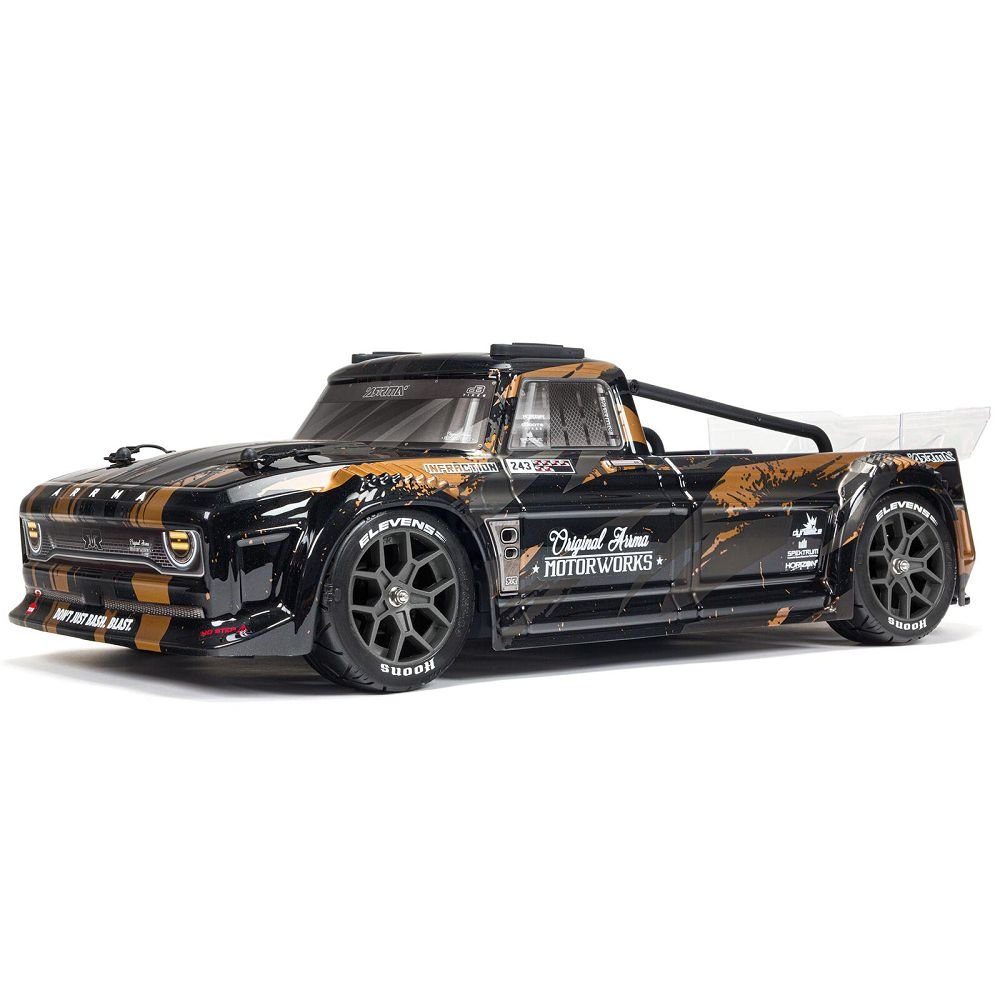 Arrma RC-Auto Arrma RC 1:8 INFRACTION Street Bash 4X4 3S BLX Resto-Mod Truck Gold