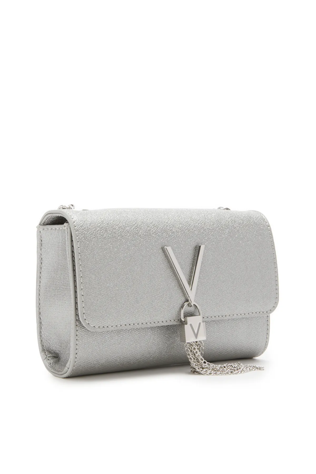 Valentino Bags  Divina Zilverkleurige Umhängetasche VBS5QY03GLIARGENTO