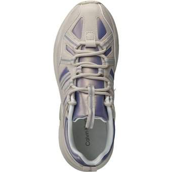 Calvin Klein Retro Tennis Laceup in beige