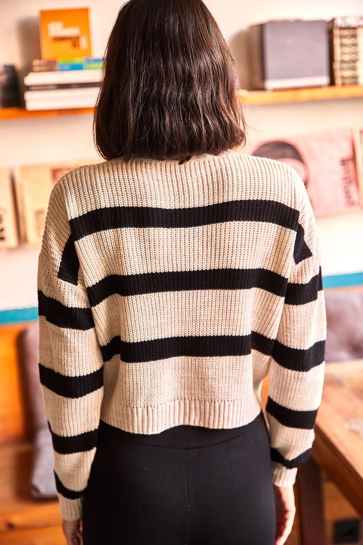 Olalook  Pullover - Beige - Regular Fit