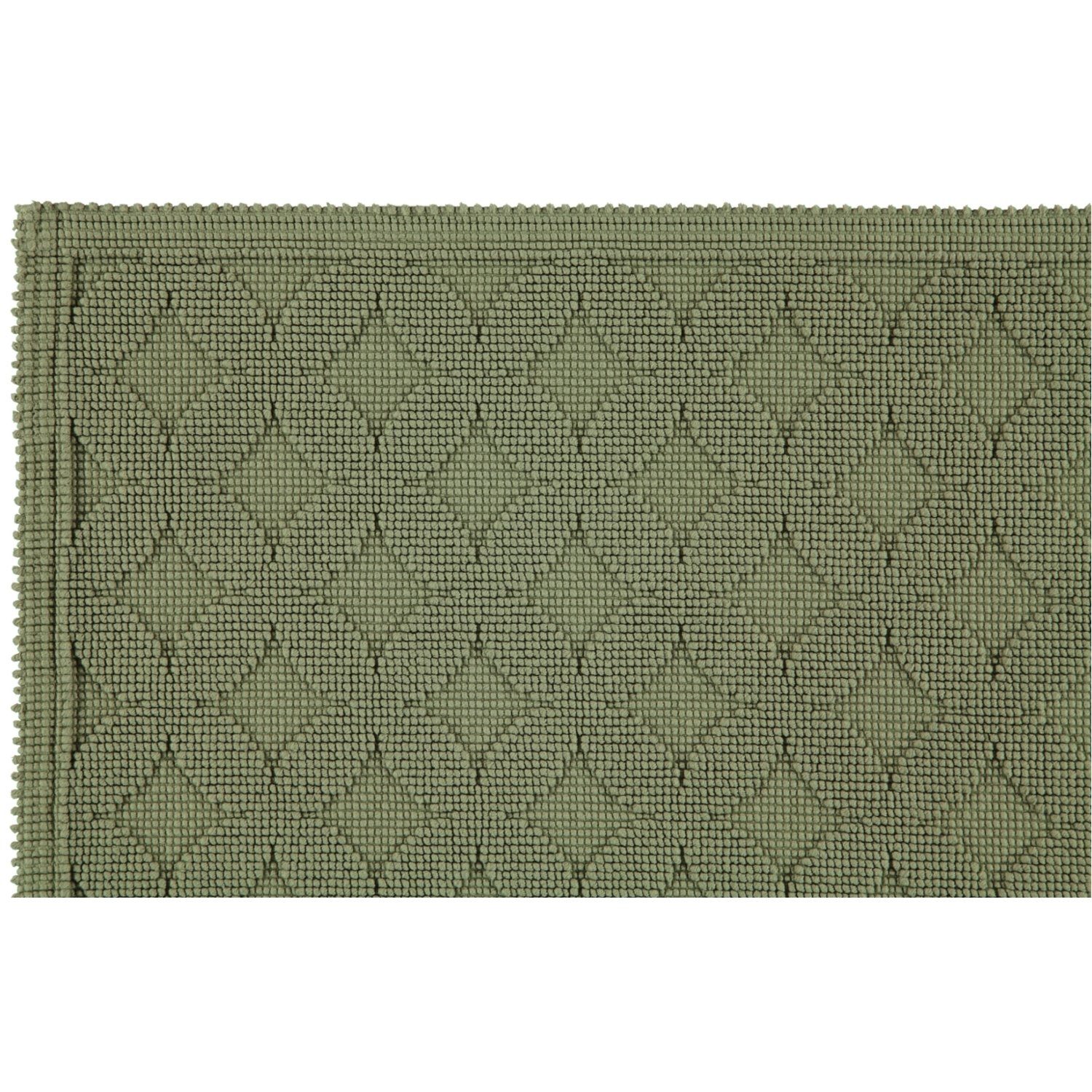 Duschmatte Seaside Rhomtuft, Höhe 6 mm, 100% Baumwolle