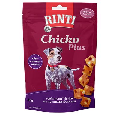 RINTI Chicko Plus Käse & Schinken Würfel
