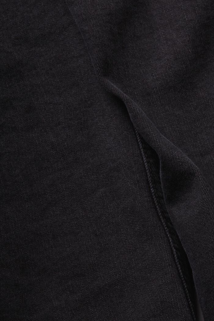 Schwarze Denim-Hose