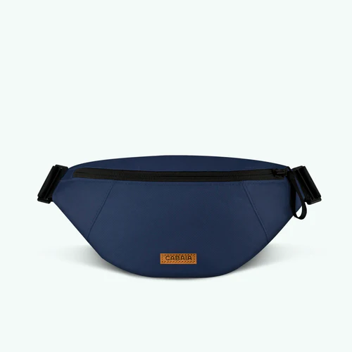 Small Antibes navy blue fanny pack