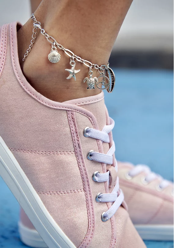Fußkette mit Anhänger