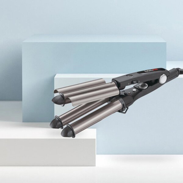 BaByliss Pro Triple Barrel Waver Titanium Turmalin Lockenstab