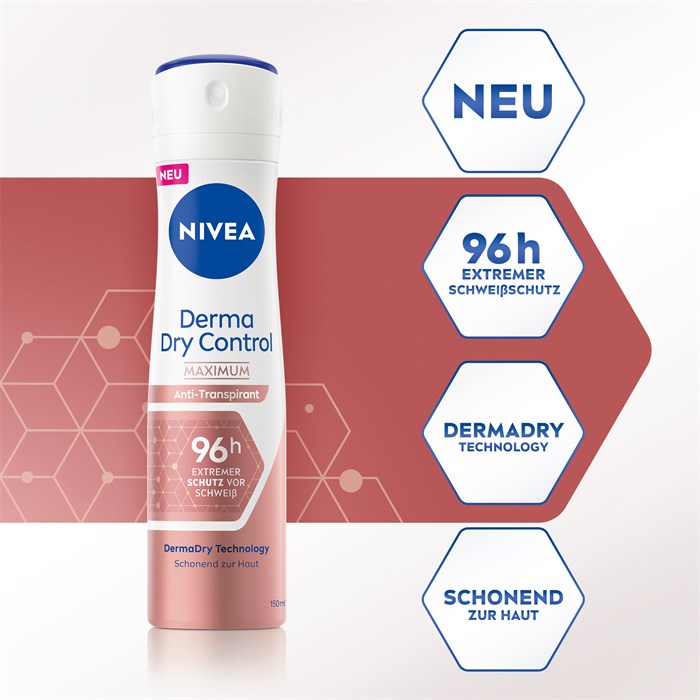 Deo DermaDry Control Maximum Deo Spray