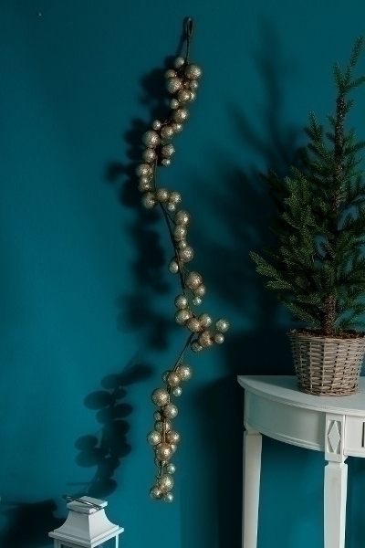MyFlair Glimmer Ball Girlande 140cm