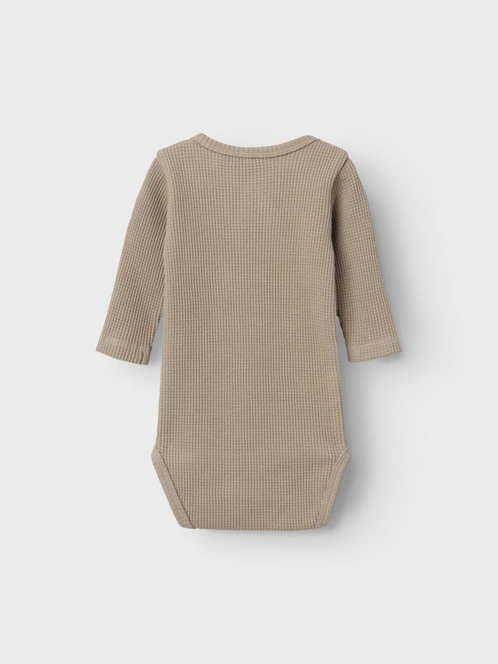 name it Baby Wickelbody NBNWAFFE LS WRAP BODY in pure cashmere günstig kaufen