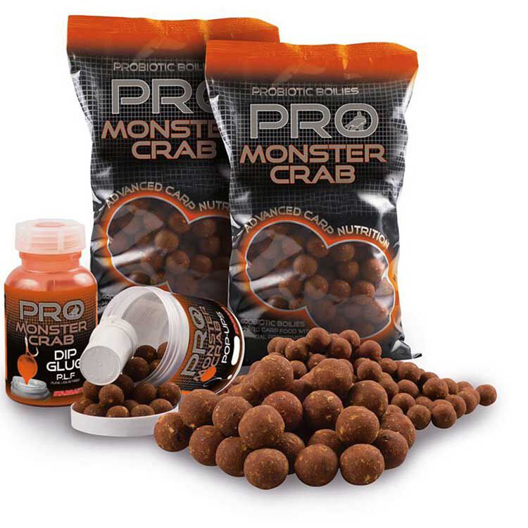Monstercrab Popup Probiotické plávajúce boilies na kapra 60g