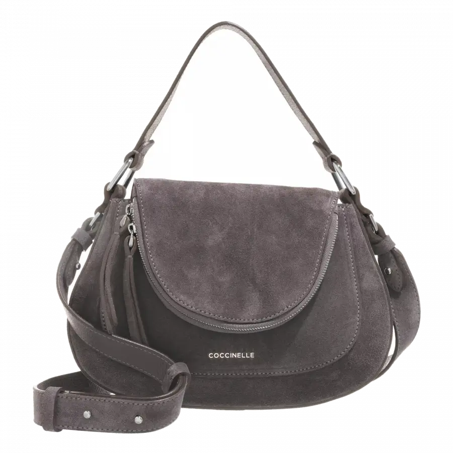 Coccinelle - Coccinelle Shoulder Bags Leder Dark Gray - grau