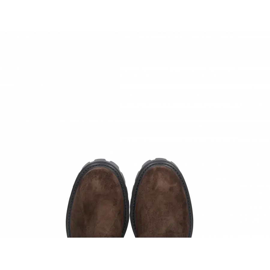 Tod's - Chelsea Boots W08J0 Veloursleder - braun