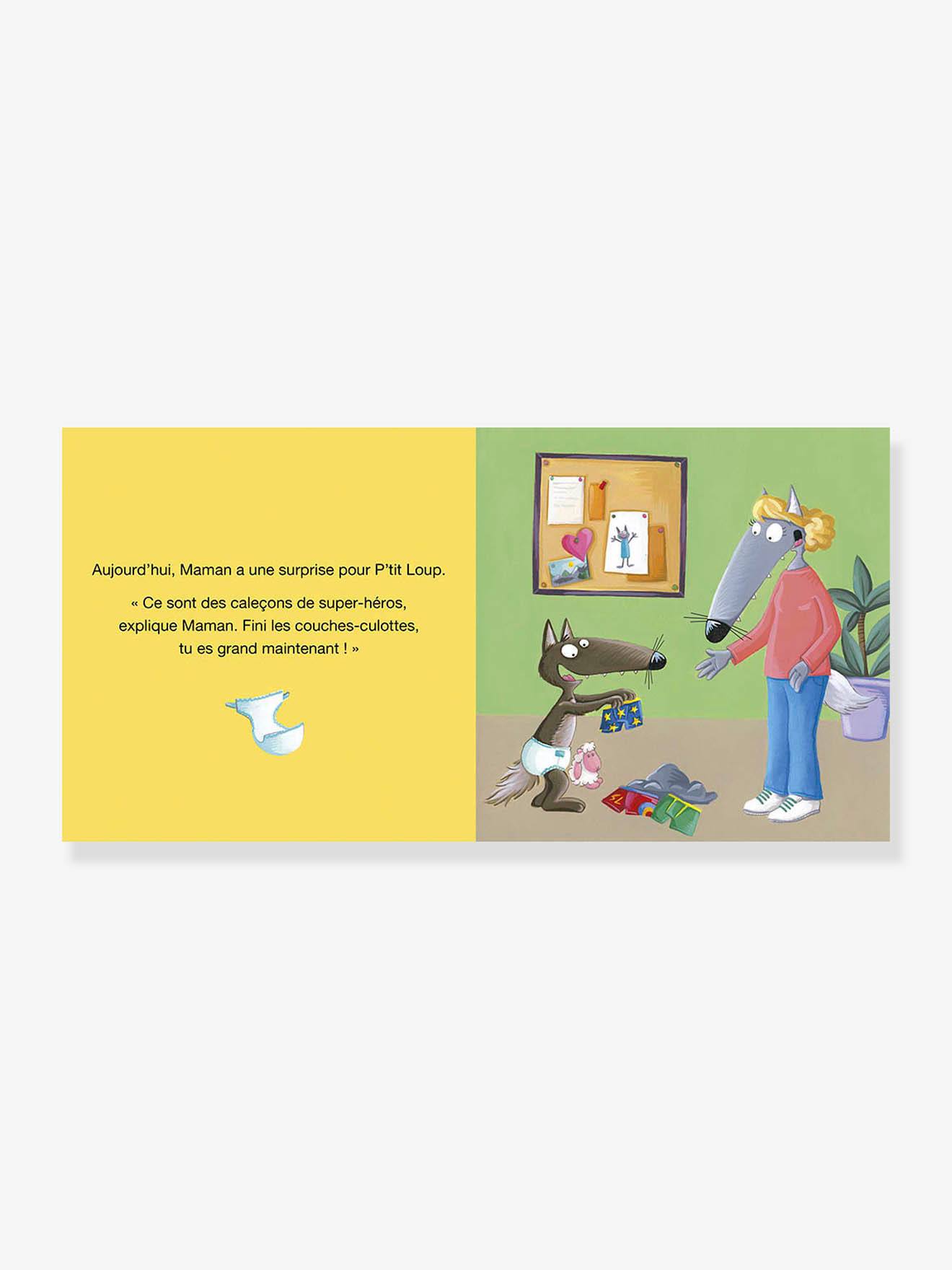 Livre P'tit Loup ne met plus de couches AUZOU vert