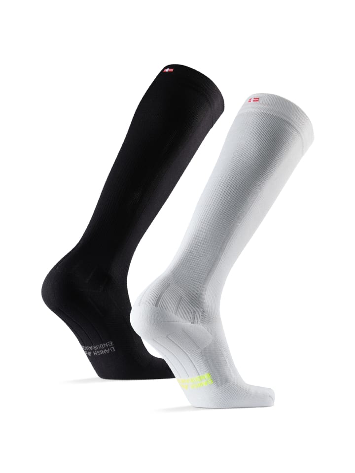 DANISH ENDURANCE Sportsocken Compression in Black/White günstig kaufen